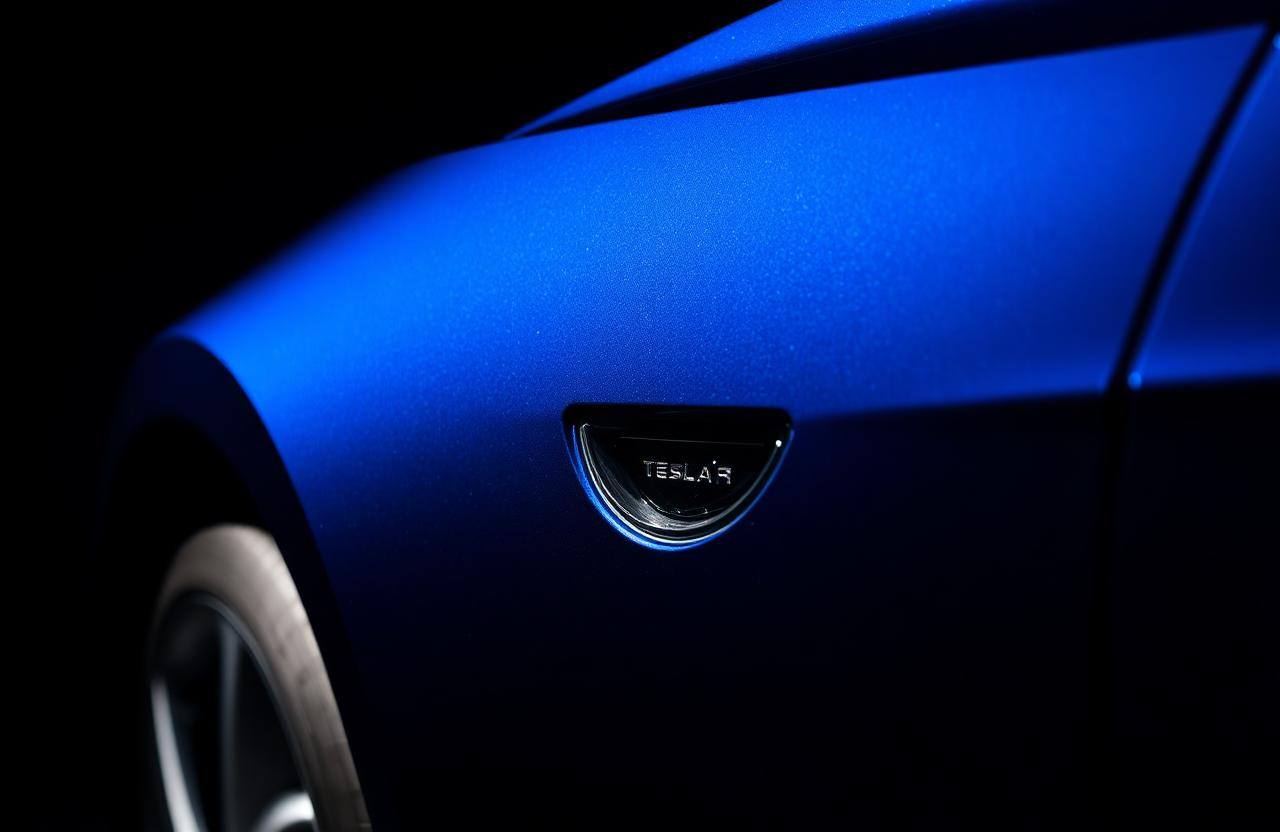 Tesla Model S — Deep Blue Metallic